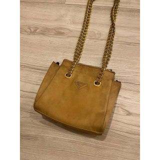 プラダ チェーンバッグ ショルダーバッグ(レディース)(スエード)の
