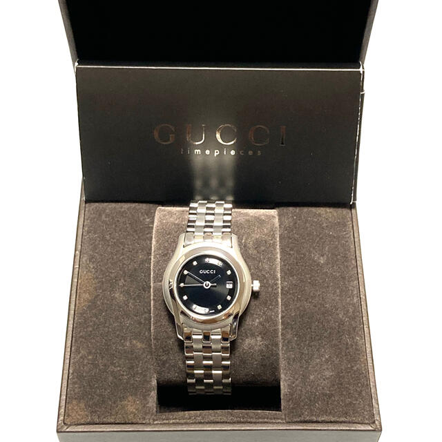 付属品有】超美品! GUCCI グッチ 電池新品交換済み レディース腕時計