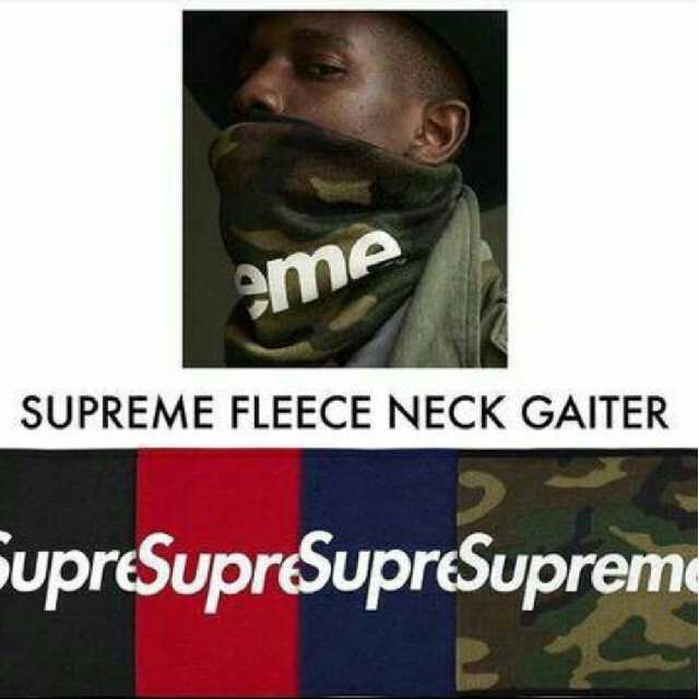 Supreme 15aw fleece neck gaiter ネックウォーマー