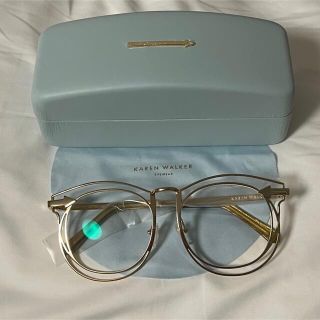 ドゥロワー(Drawer)のKAREN WALKER メガネ(サングラス/メガネ)