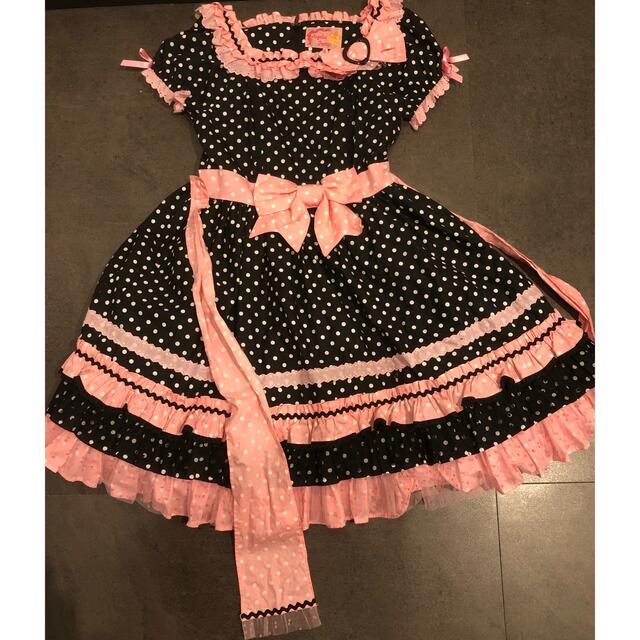 Angelic Pretty(アンジェリックプリティー)のAngelic pretty カラフル ドロップワンピース レディースのワンピース(ひざ丈ワンピース)の商品写真