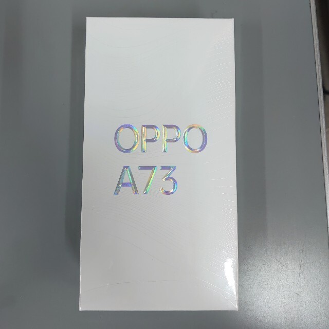 OPPO機種対応機種OPPO A73 ネービー ブルー　新品