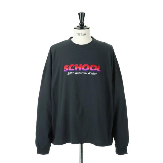 試着のみ　DAIRIKU 22AW schoolTシャツ/カットソー(七分/長袖)