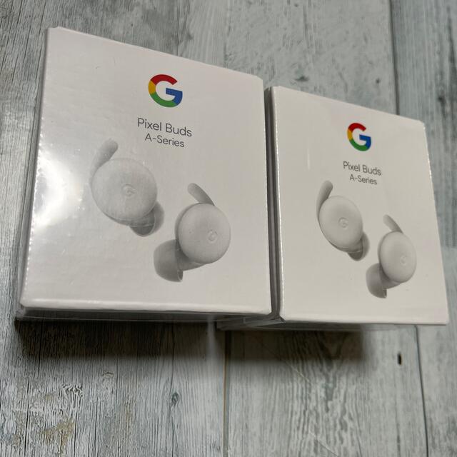 Google Pixel(グーグルピクセル)のgoogle pixel  buds A-series ホワイト スマホ/家電/カメラのオーディオ機器(ヘッドフォン/イヤフォン)の商品写真