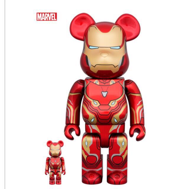 フィギュアBE@RBRICK IRON MAN MARK 50 100％ & 400％