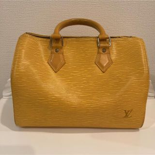 ルイヴィトン(LOUIS VUITTON)の【ルイヴィトン】スピーディ25 エピ イエロー(ボストンバッグ)