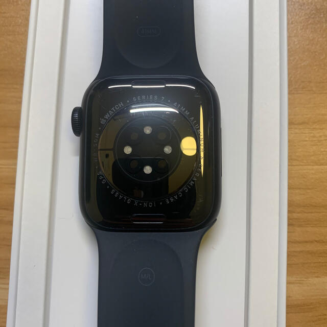 Apple Watch - APPLEWATCH 7 GPSモデル 41mm ミッドナイト 画面保護