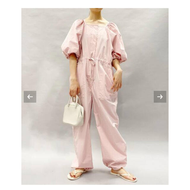 エディットフォールル☆新品タグ付き タフタサロペット - パンツ エディットフォールル☆新品タグ付き タフタサロペット - パンツ