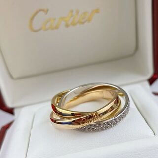 Cartier - カルティエ C2リングS B4040852(#12) K18YG #52 イエロの 