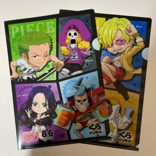 ワンピース くら寿司ONE PIECE FILM REDクリアファイル2022年(クリアファイル)