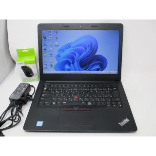 レノボ(Lenovo)のLenovoノートパソコン E470 corei3 SSD128GB(ノートPC)