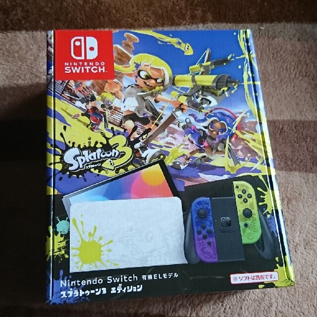 ※新品※完全未開封※NintendoSwitch有機ELモデル※スプラトゥーン3ゲームソフト/ゲーム機本体