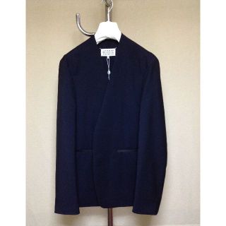 新品 44 定価15.9万 20ss マルジェラ ノーカラージャケット 777