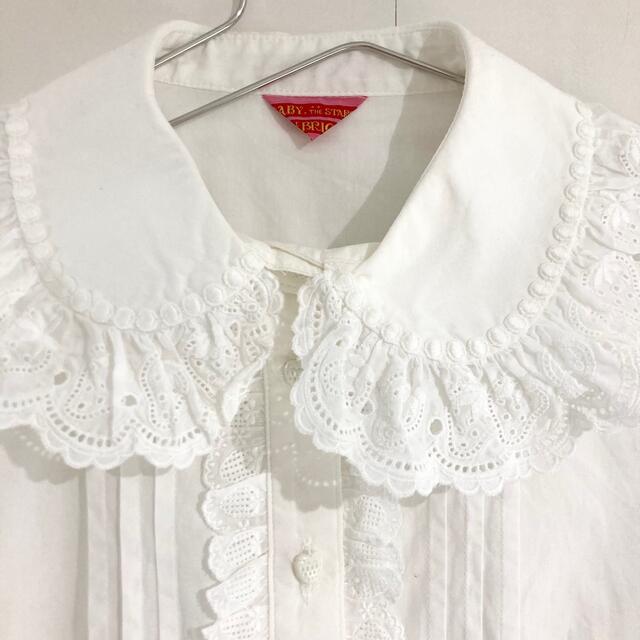 全信頼を寄せる BABY,THE STARS ブラウス いちごレース ベイビー - BRIGHT SHINE シャツ/ブラウス(半袖/袖なし)