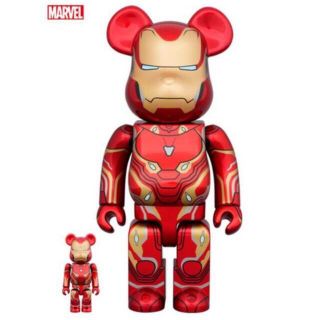 ベアブリック(BE@RBRICK)のBE@RBRICK IRON MAN MARK 50 100％ & 400％(その他)