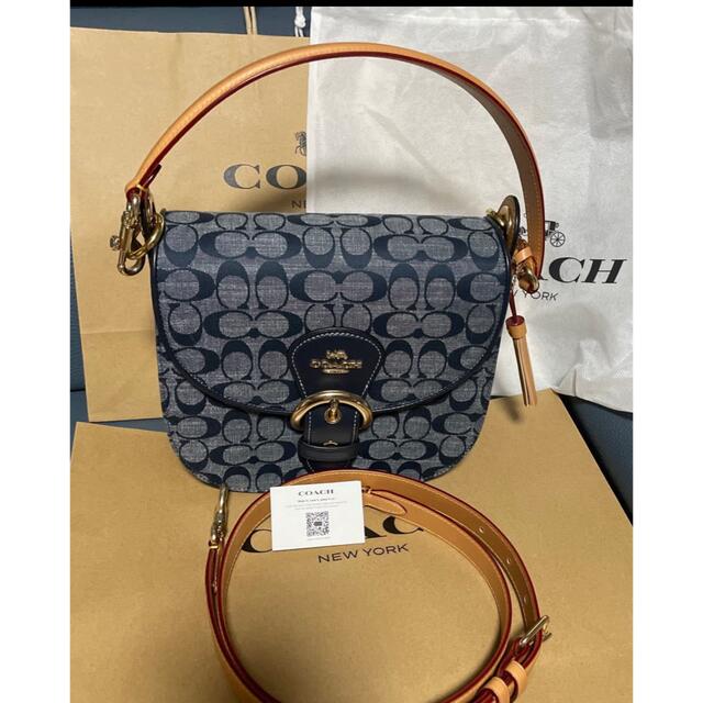 COACH(コーチ)のコーチシグネチャーデニム柄 レディースのバッグ(ショルダーバッグ)の商品写真