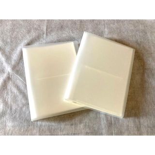 ムジルシリョウヒン(MUJI (無印良品))の無印良品　フォトアルバム　136枚用　2冊(アルバム)