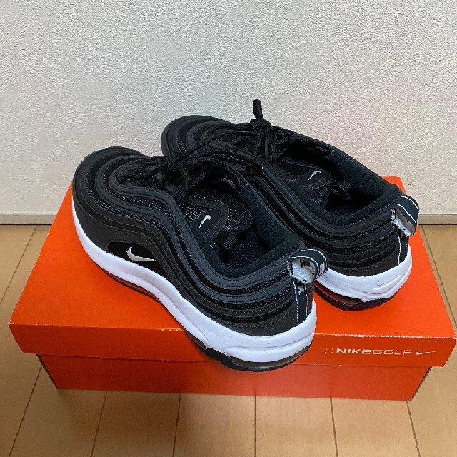 【新品超レア】ナイキNIKEエアマックス97Golf/27.5cm/ブラック2