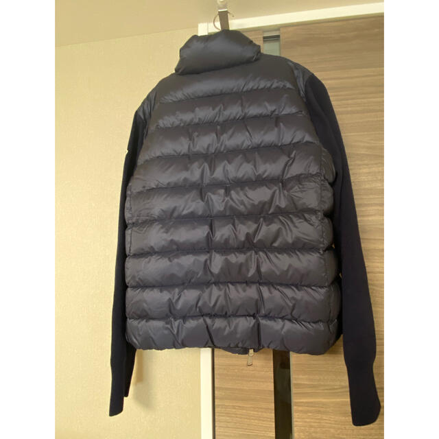 MONCLER - MONCLERカーディガン風ダウン 紺 新品未使用品 Mの通販 by
