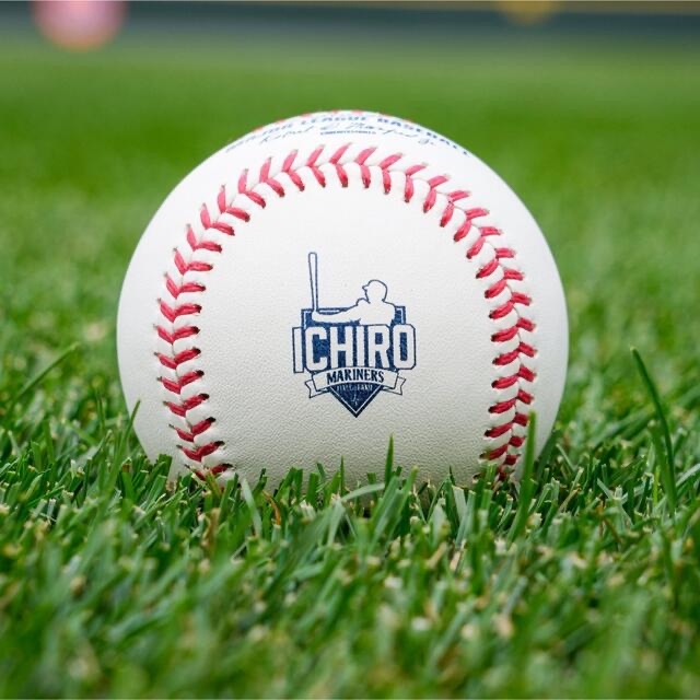 イチロー マリナーズ殿堂入り記念ボール 2022年8月27日MLB実使用モデル ...
