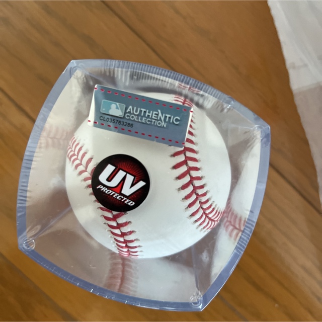 イチロー マリナーズ殿堂入り記念ボール 2022年8月27日MLB実使用モデル