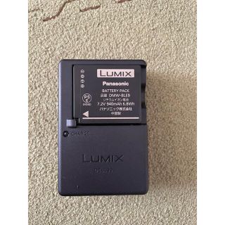 パナソニック(Panasonic)のPANASONIC DE-A99 DMW-BLE9 美品　デジカメ(バッテリー/充電器)