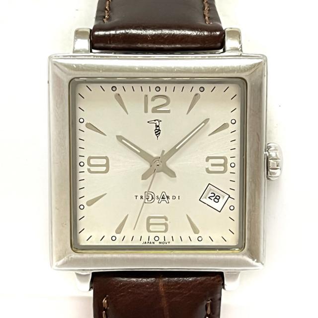Trussardi - トラサルディー 腕時計 - TRD6046 シルバーの通販 Trussardi - トラサルディー 腕時計 - TRD6046 シルバーの通販