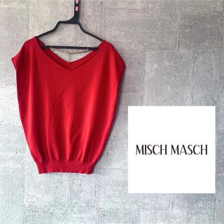 ミッシュマッシュ(MISCH MASCH)のミッシュマッシュ　アクセ付トップス(カットソー(半袖/袖なし))