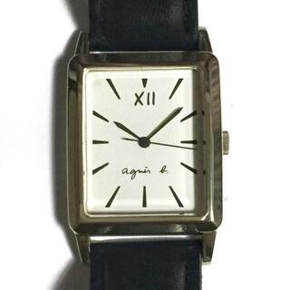 アニエスベー(agnes b.)のアニエスベー 腕時計 - VJ21-KDY0 ベージュ(腕時計)