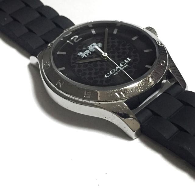 コーチ 腕時計 - CA.77.7.14.0822 黒