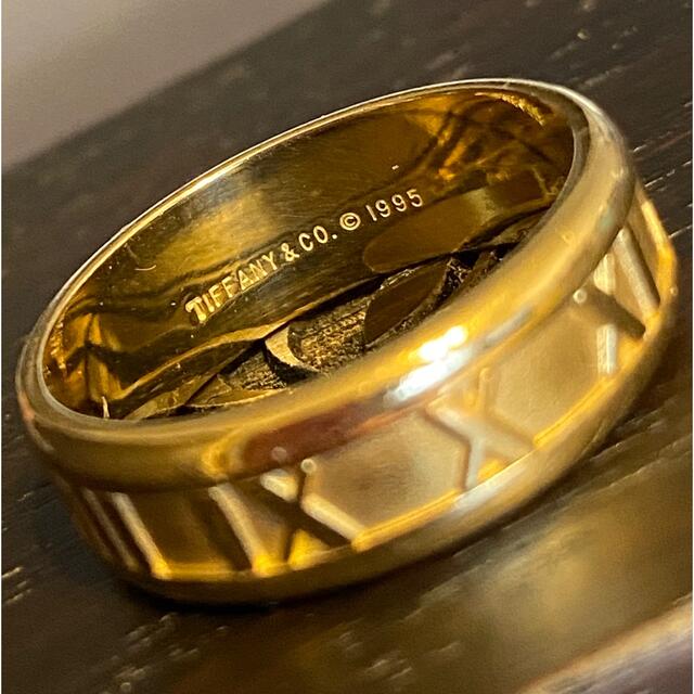 Tiffany & Co. - 希少 サイズ 美品❣️ ティファニー アトラスリング