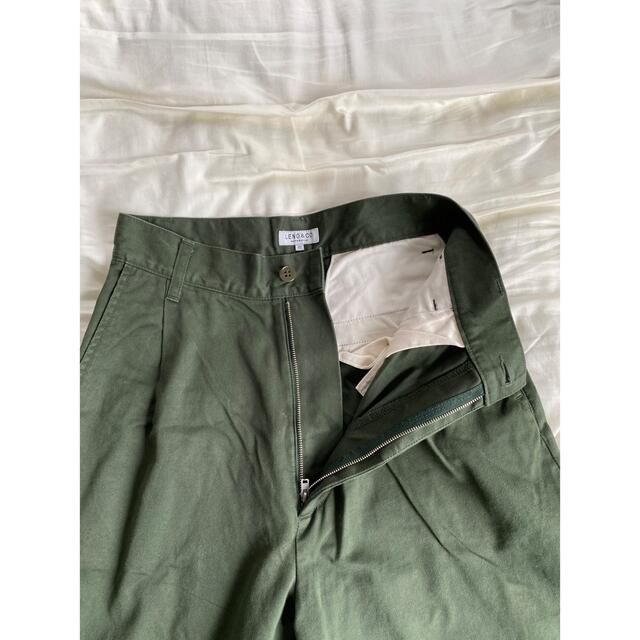 LENO バギーチノトラウザーズ　Baggy Chino Trousers