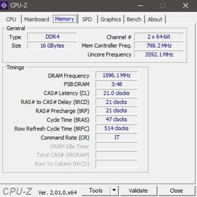 SKhynix 16GB (8GBx2) DDR4-3200 (338 スマホ/家電/カメラのPC/タブレット(PCパーツ)の商品写真