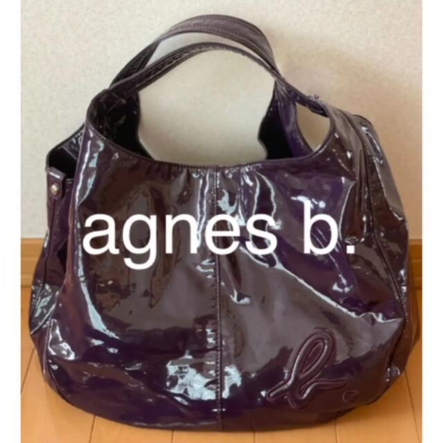 agnes b.(アニエスベー)のお値下げ❣️✨agnes b. アニエスベー　エナメル　トートバッグ✨ レディースのバッグ(トートバッグ)の商品写真