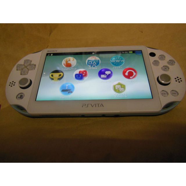 psvita　PCH - 2000　ホワイト / ブルー　FW 3.68 3