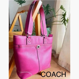ルダーバッ テイタム様専用 (COACH)ターンロック レザー 2wayバッグ