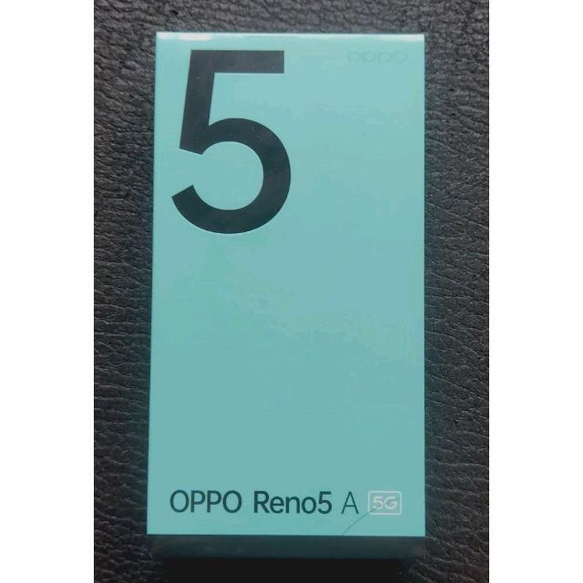 OPPO Reno5A シルバーブラック  A103OP 新品未開封 即日対応可