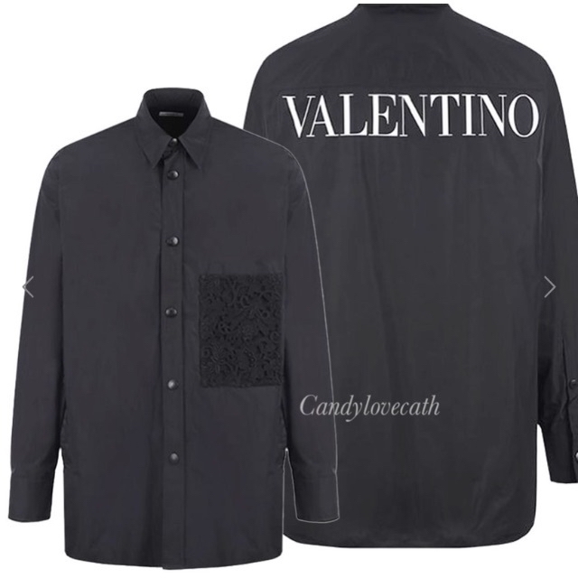 新品VALENTINO　ナイロンシャツ