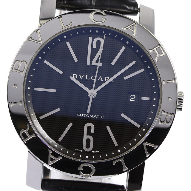 BVLGARI ブルガリ ブルガリブルガリ デイト 自動巻き BB42SL メンズ_ ...