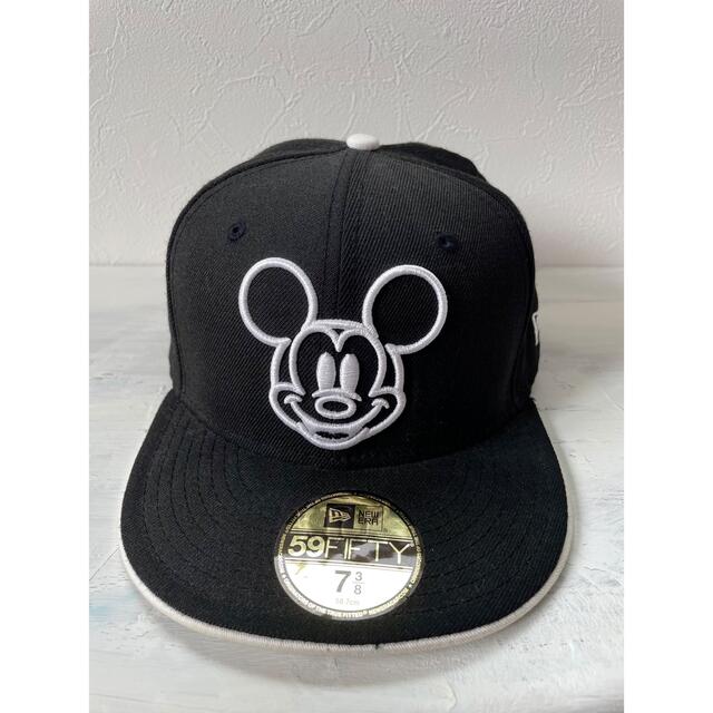 Disney(ディズニー)のNEWERA ディズニー　ミッキー  キャップ　帽子　58.7センチ キッズ/ベビー/マタニティのこども用ファッション小物(帽子)の商品写真