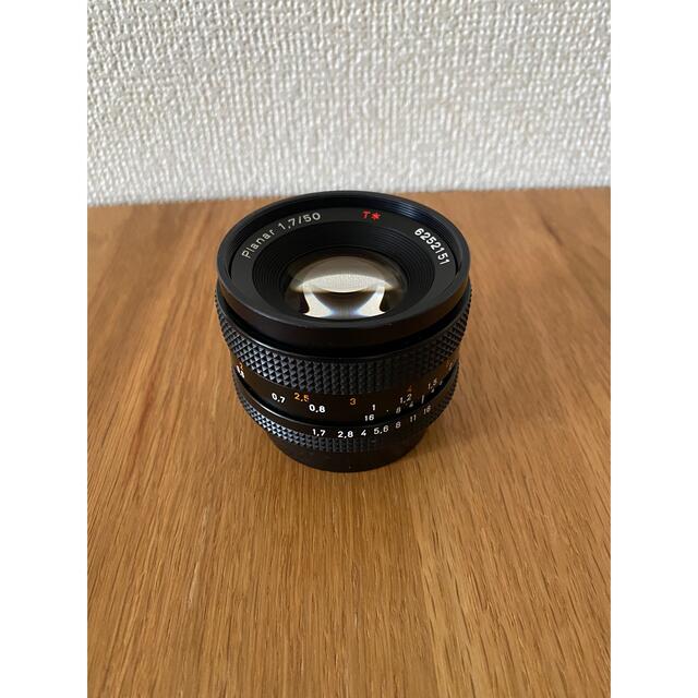 Nikon(ニコン)のCONTAX Carl Zeiss Planar 50mm f/1.7 AEJ スマホ/家電/カメラのカメラ(レンズ(単焦点))の商品写真