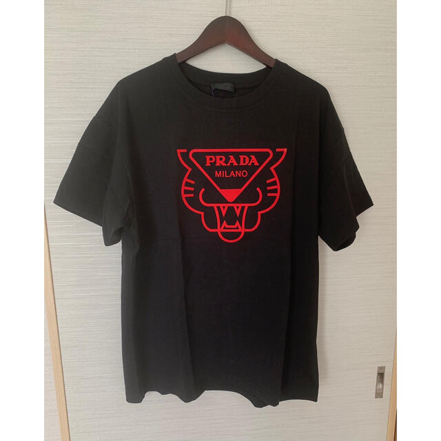 PRADAプラダ　ラバープリント　タイガーTシャツ