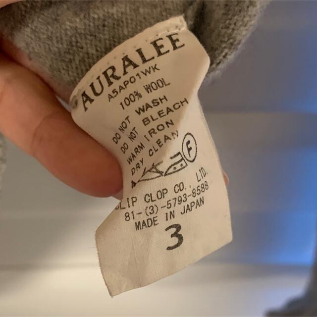 AURALEE(オーラリー)のオーラリー　ニット　auralee セーター レディースのトップス(ニット/セーター)の商品写真