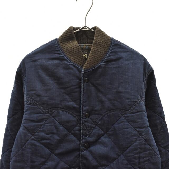 RRL ダブルアールエル Quilted Cotton-Blend Jacket キルティングランチャージャケット インディゴ