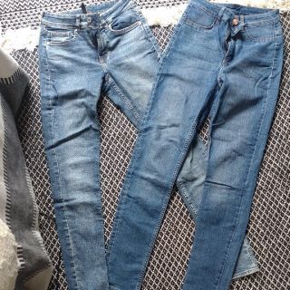 エイチアンドエム(H&M)の☆かーこ☆様専用　✿H＆M ♥中古★デニム　2本セット(デニム/ジーンズ)