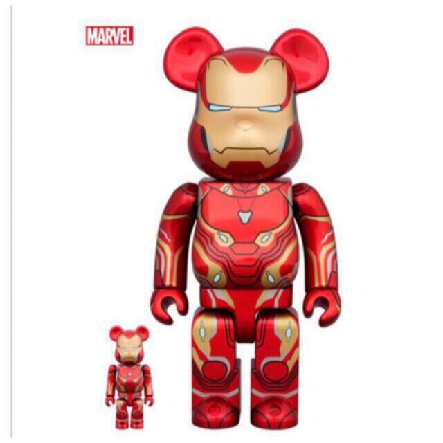 BE@RBRICK IRON MAN MARK 50 100％ & 400％