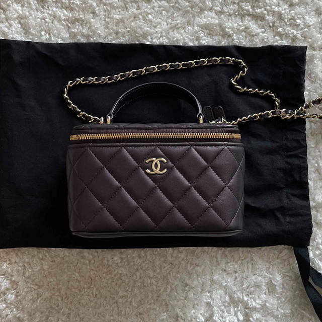 シャネル　CHANEL  ヴァニティ　バニティ　ポーチ　鞄　チェーン　バッグ