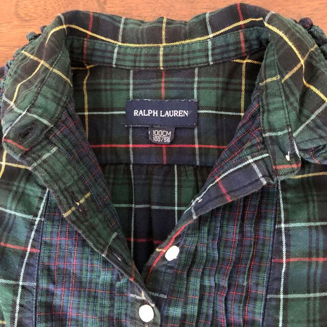 Ralph Lauren(ラルフローレン)のラルフローレン キッズ ワンピース 100 キッズ/ベビー/マタニティのキッズ服女の子用(90cm~)(ワンピース)の商品写真