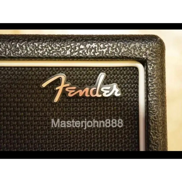 Fender(フェンダー)のFender フェンダーアルミ製3Dステッカー2枚セット 楽器のギター(エレキギター)の商品写真