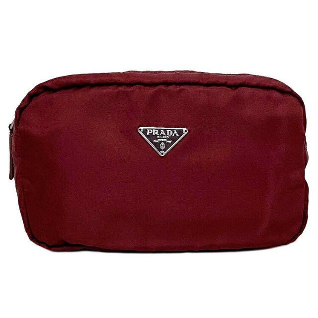 プラダ ポーチ ボルドー ポコノ 美品 ナイロン www.bookbuzz.net